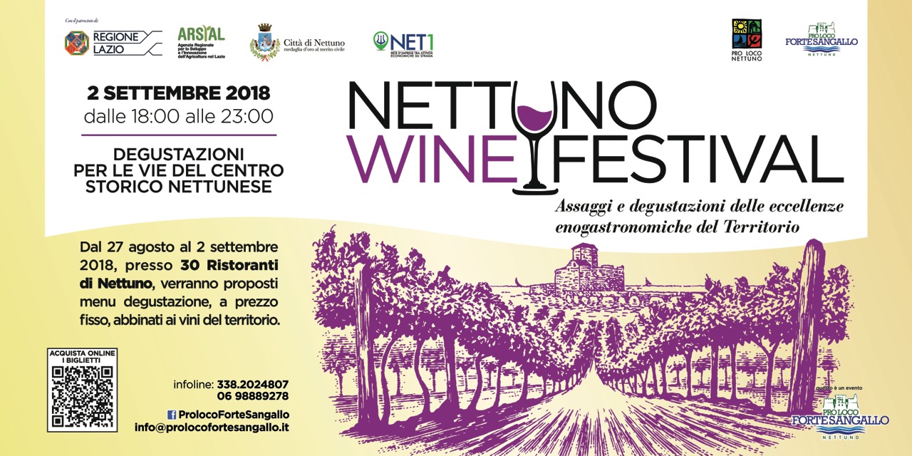 NETTUNO WINE FESTIVAL - Locandina