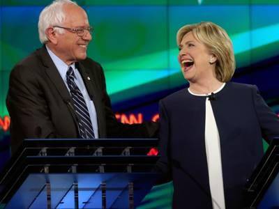 Primarie Usa: Clinton e Sanders si scontrano in duello televisivo