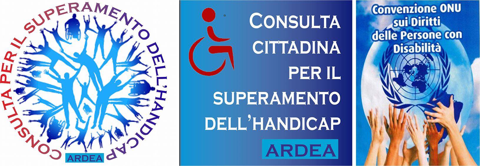 Logo consulta cittadina superamento disabilità Ardea 