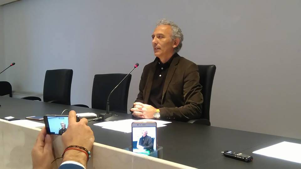 Provinciali a Latina, Coletta in conferenza stampa