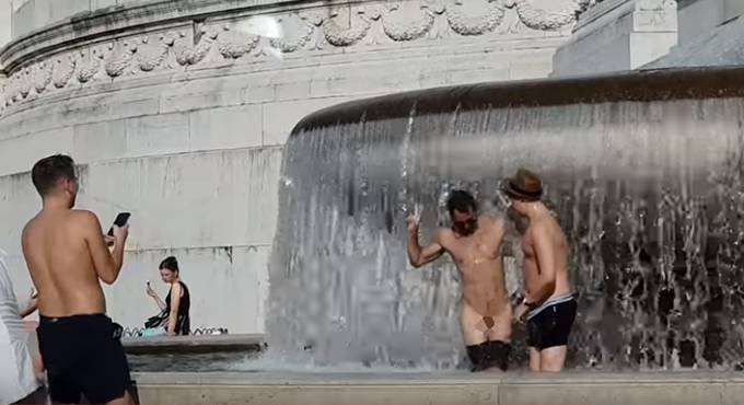 bagno fontana vittoriano