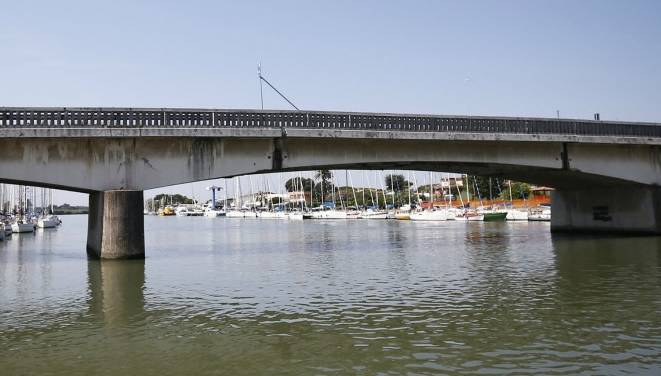 ponte della scafa Fiumicino