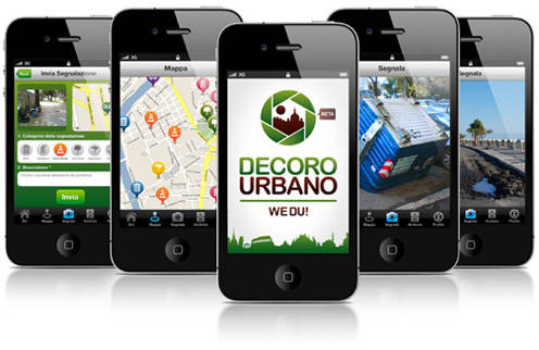 decoro urbano, app