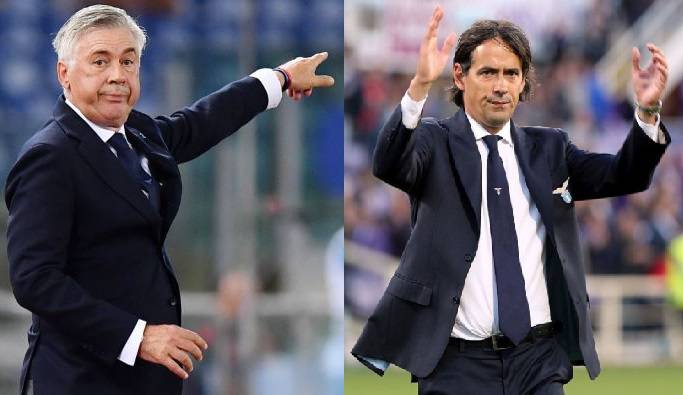 Copertina Ancelotti_Inzaghi_Pre partita:Napoli Lazio_2019_01_19