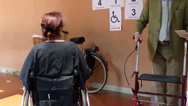 seggio elettorale disabili