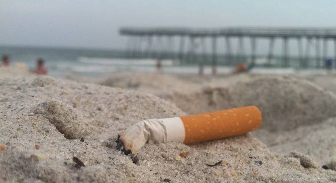 sigarette spiaggia
