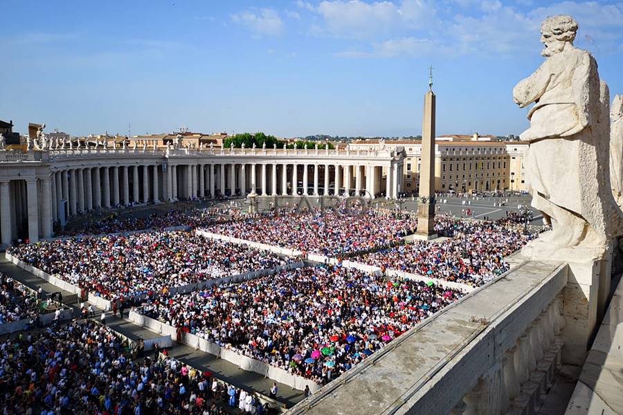 Vaticano Veglia di Pentecoste 2019 Papa Francesco