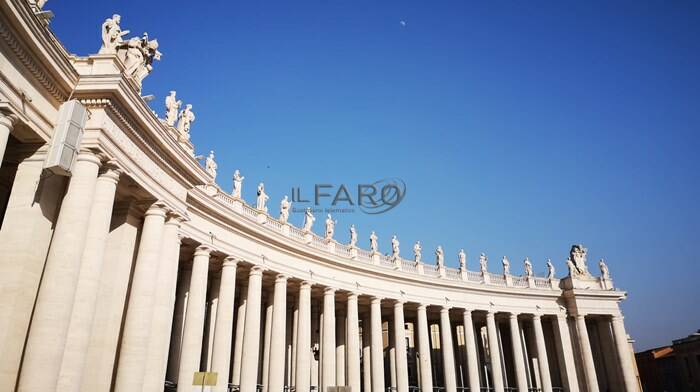 vaticano colonnato san pietro bernini
