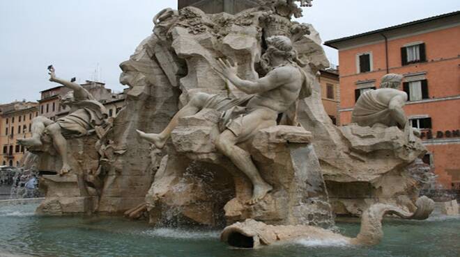 fontana Roma restauro