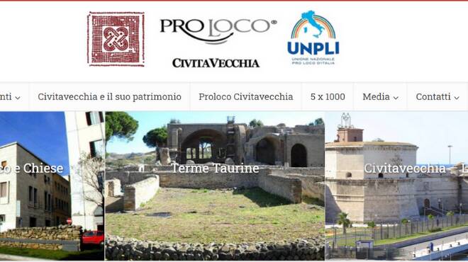 nuovo sito web pro loco Civitavecchia