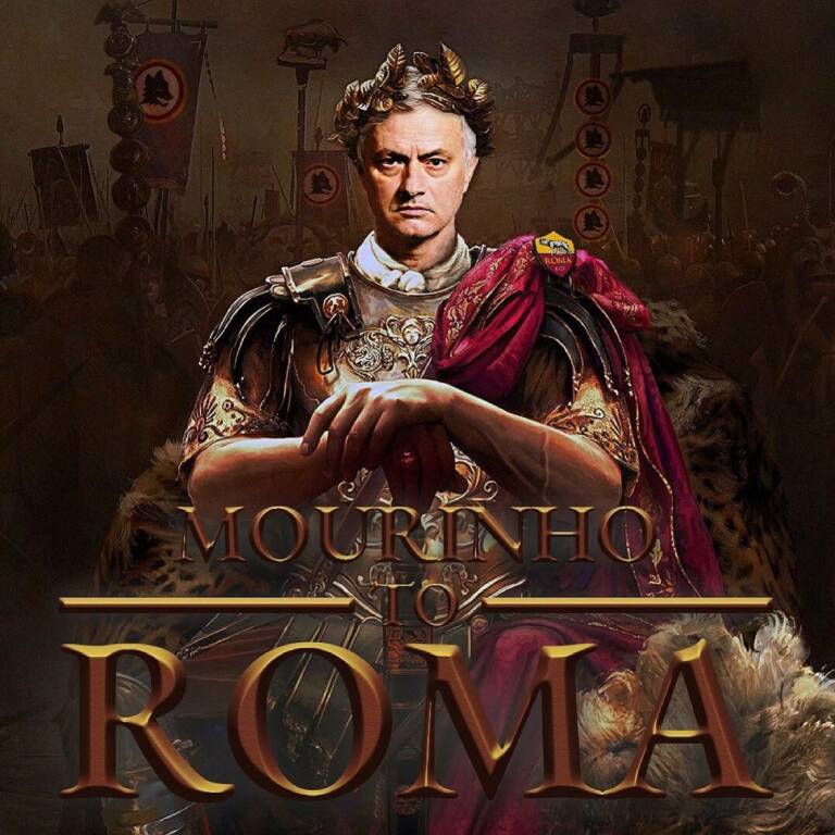 mourinho allenatore as roma meme divertenti
