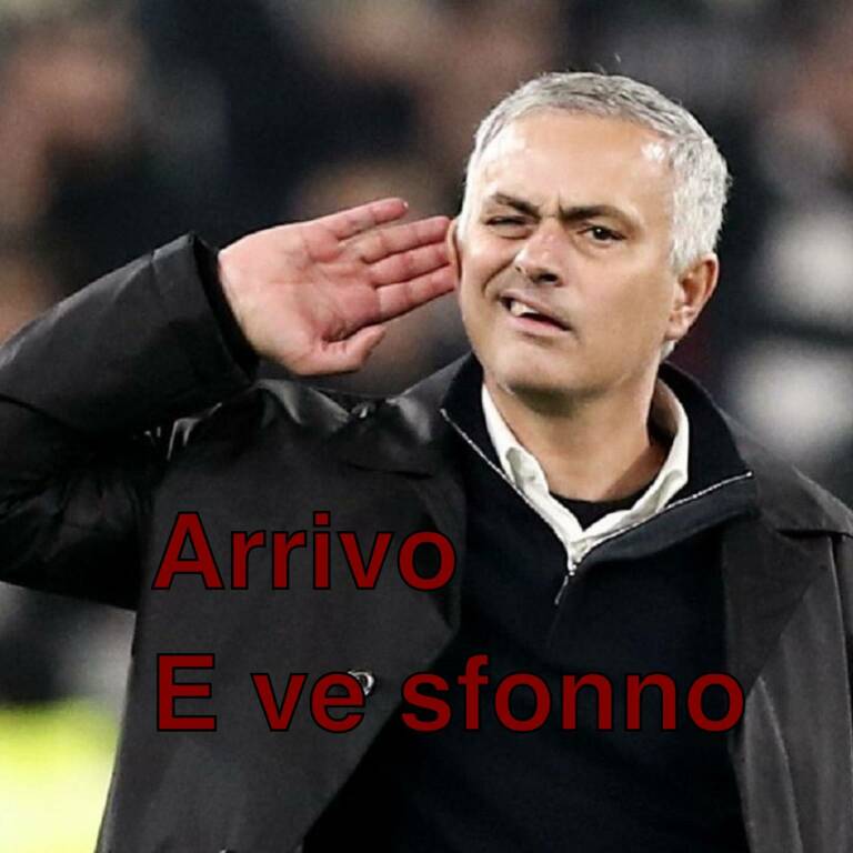 mourinho allenatore as roma meme divertenti