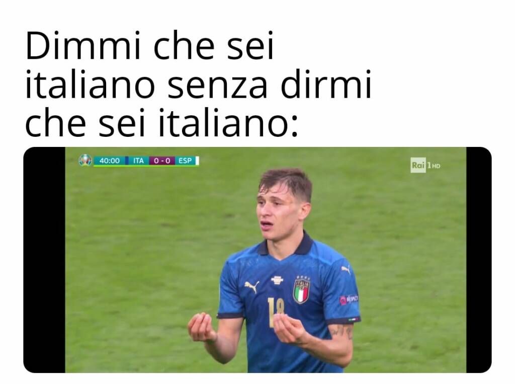 euro 2020 semifinale italia spagna meme divertenti social network