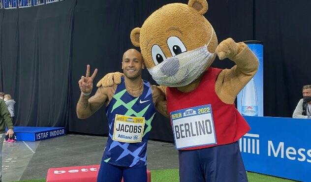 MARCELL JACOBS ATLETICA FOTO ISTAF BERLINO