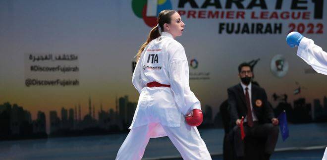Karate, alla Venice Cup le Fiamme Gialle sul podio: Sofia Ferrarini è argento