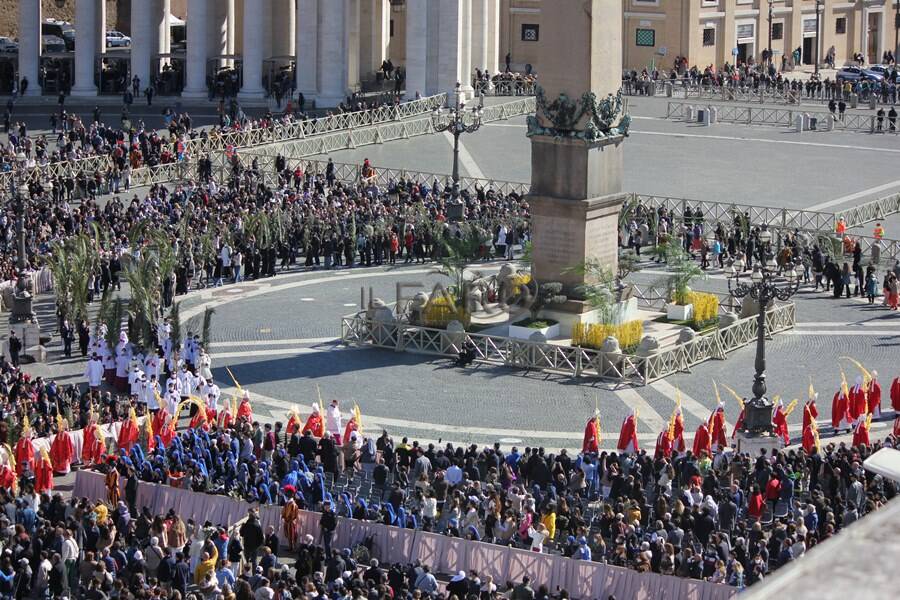 domenica delle palme 2022 piazza san pietro messa papa francesco