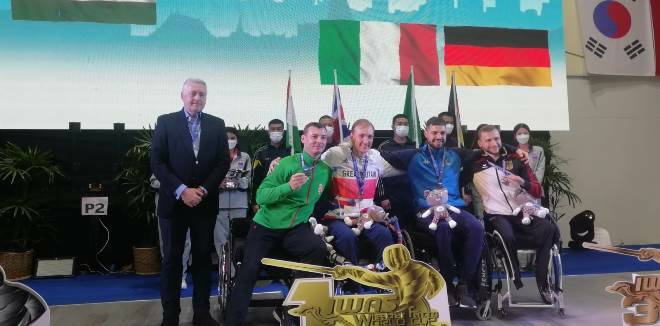 Scherma paralimpica, Edoardo Giordan è bronzo in Coppa del Mondo