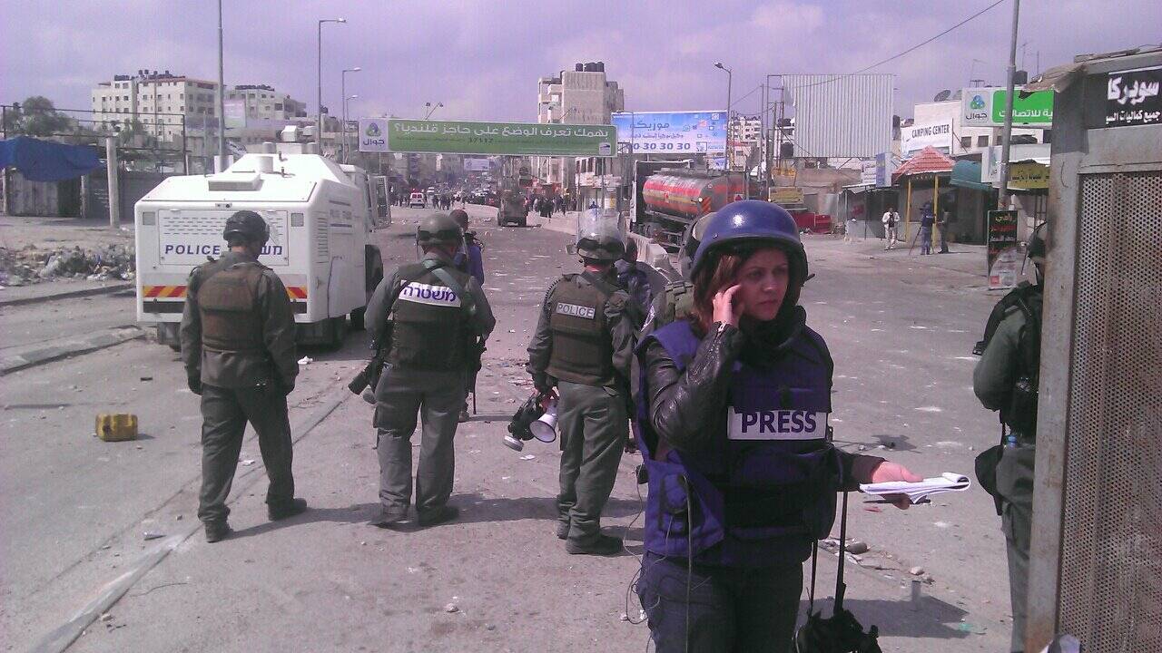 giornalista uccisa in cisgiordania