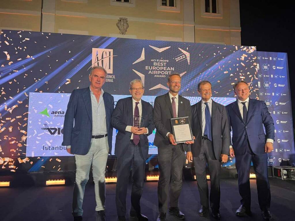 aeroporto di fiumicino, Aci Europe Best Airport Award 2022