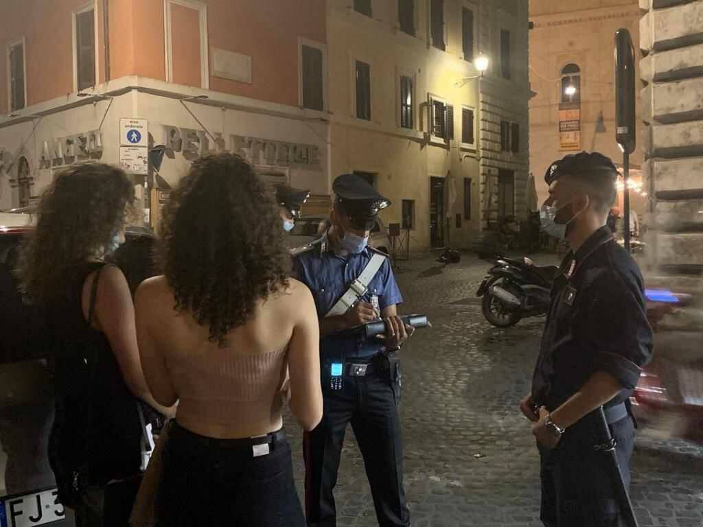 carabinieri roma notte