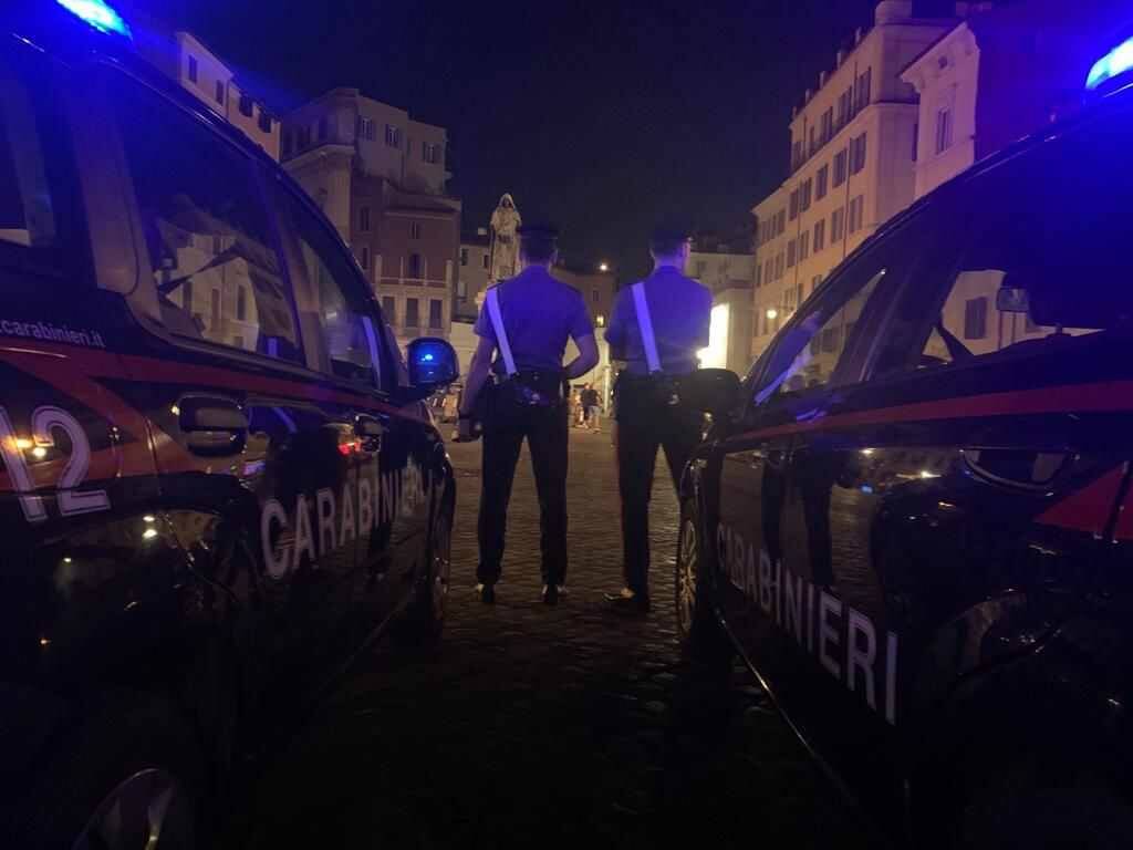 carabinieri roma notte