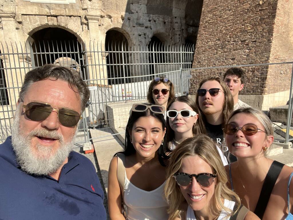 Russell Crowe colosseo