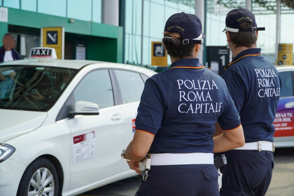 polizia locale roma aeroporto fiumicino