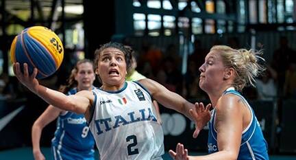 Basket Femminile 3×3, l’Italia riparte dalla Francia: dal 10 febbraio in gara