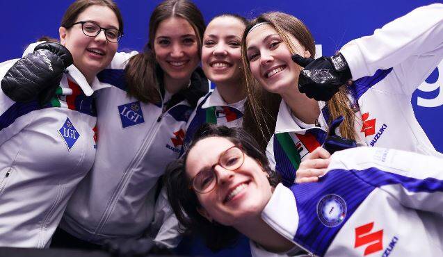 Mondiali Femminile di Curling, l’Italia vola ai play off: è storia
