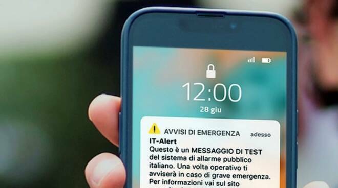 IT alert, ecco la nuova data: partono i test nel Lazio