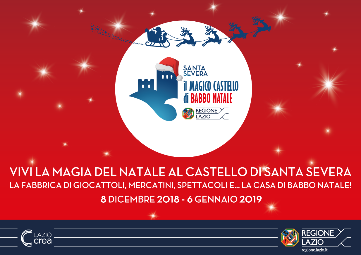 Babbo Natale 8 Dicembre Roma.Il Castello Di Santa Severa Si Trasforma Nel Villaggio Di Babbo Natale Il Faro Online