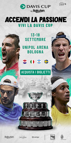 Tennis, i Magnifici Cinque per la Davis Cup Rakuten Finals a Bologna